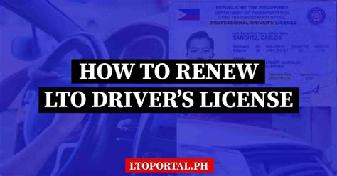 How to Get (or Renew) LTO Driver's License – Grit PH.